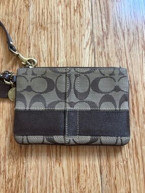 Vintage Coach Wristlet